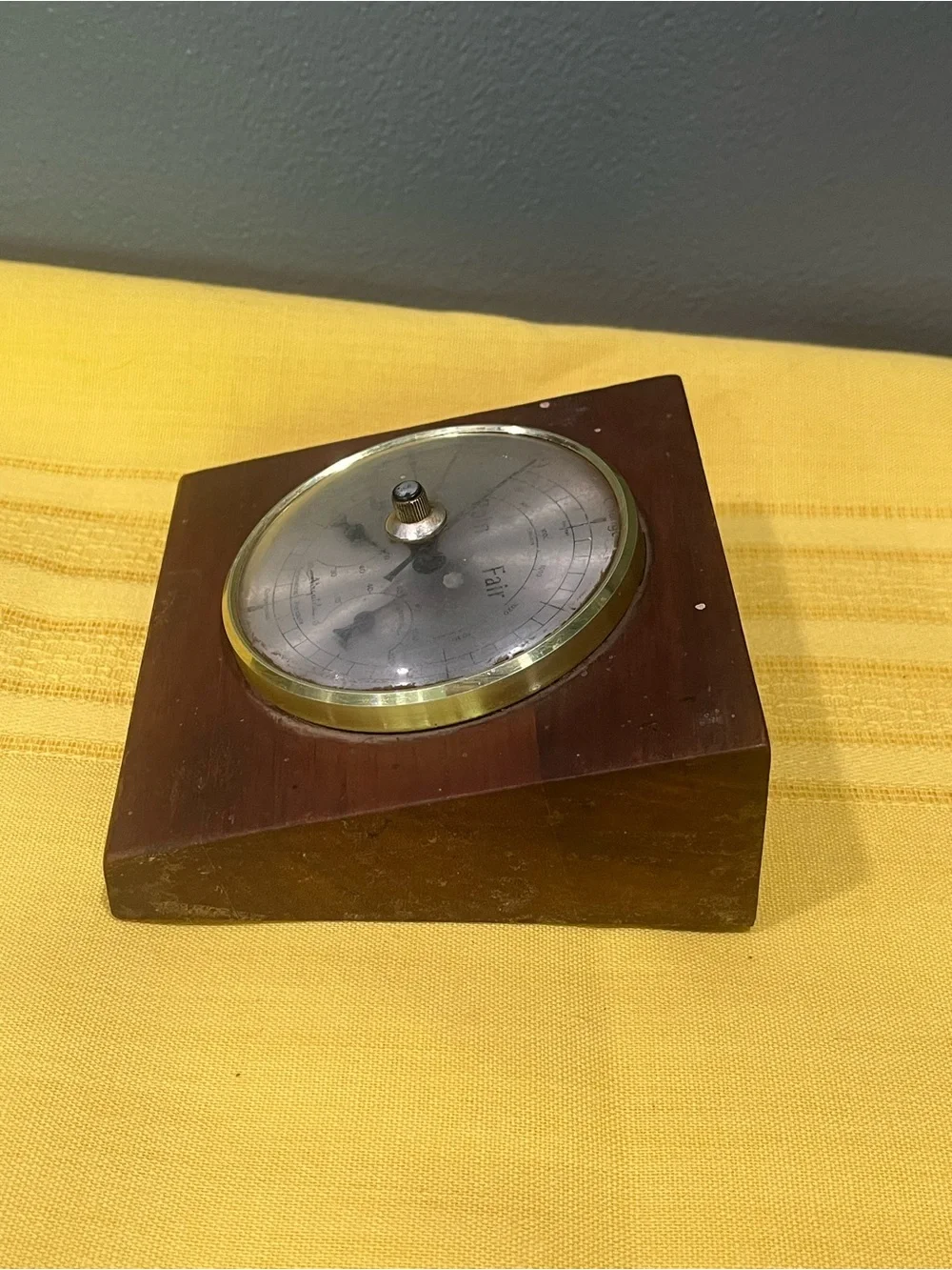 Vintage Airguide Desk Weather Station Barometer 🇬🇧